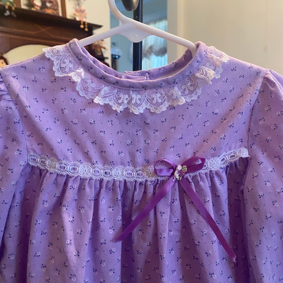 Vintage Precious Originals Infant Girls Dress size 18 months - Picture 7 of 16